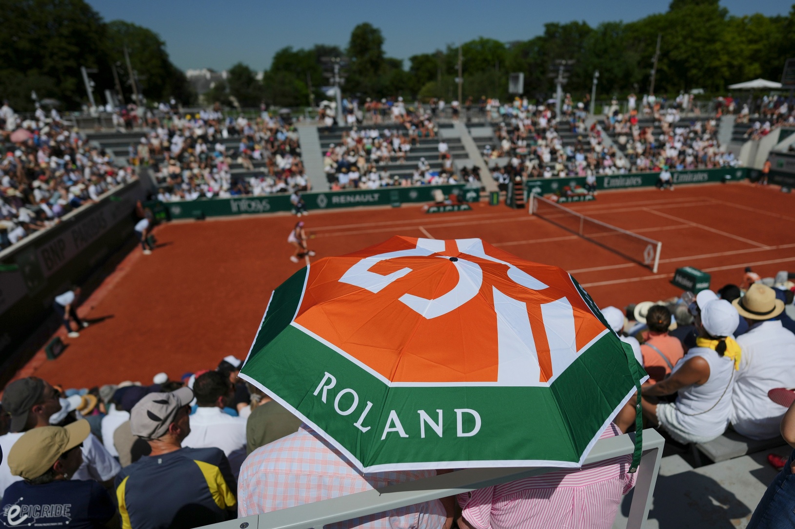 Fanúšikovia počas Roland Garros