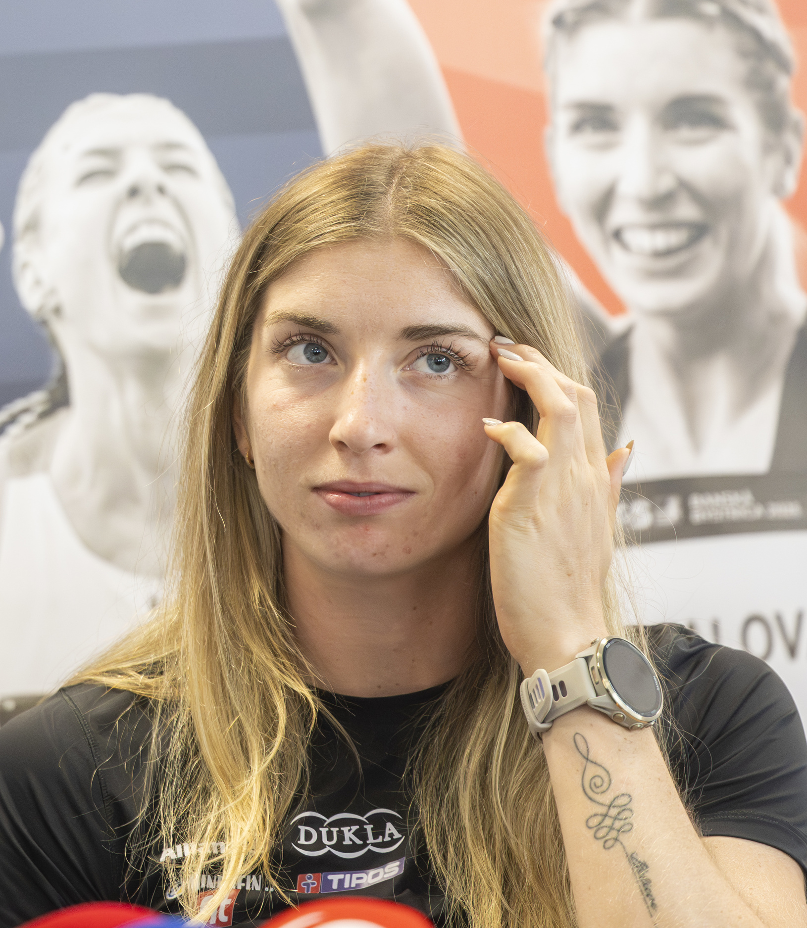 Na snímke slovenská atlétka
