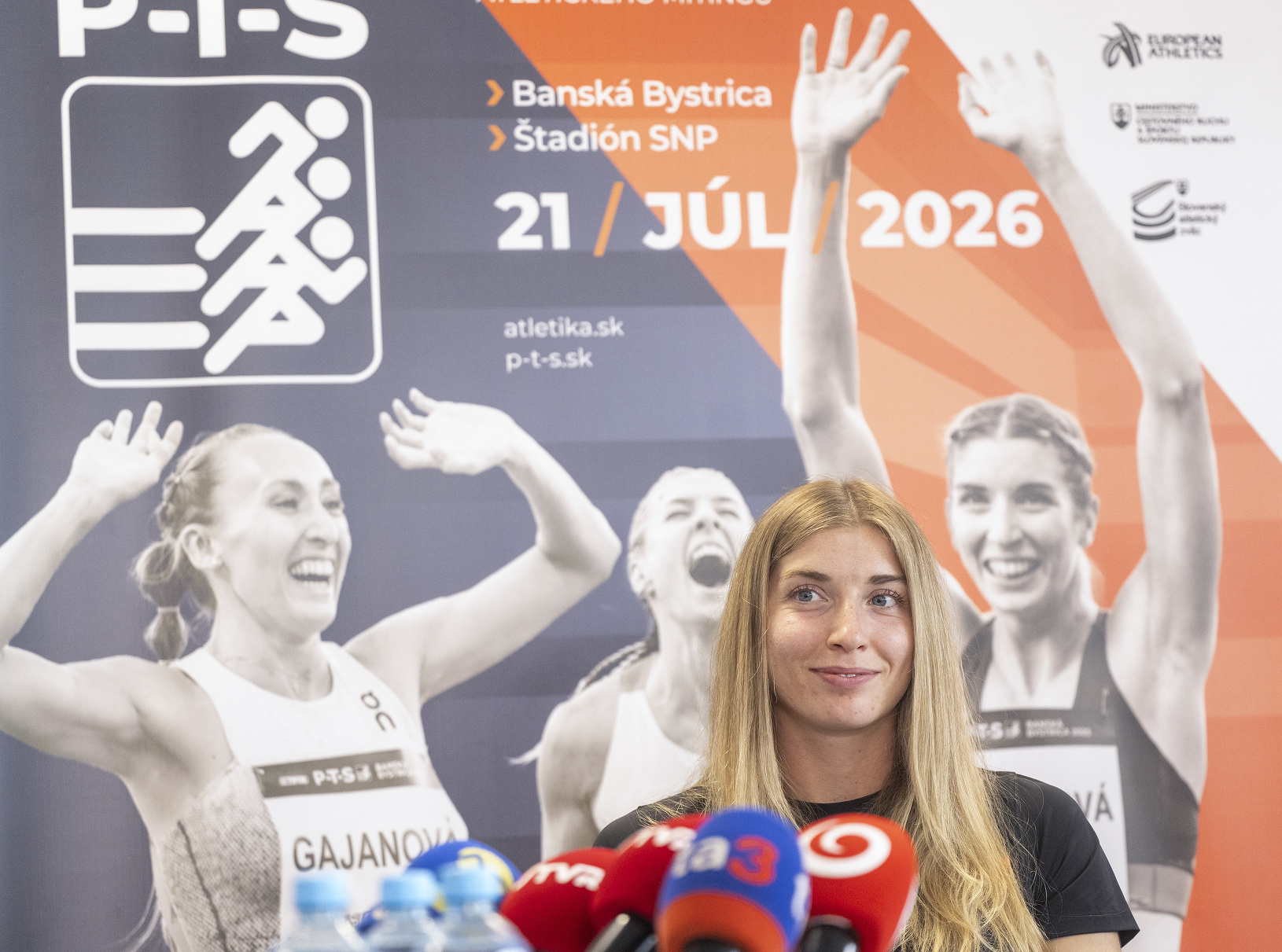 Na snímke slovenská atlétka