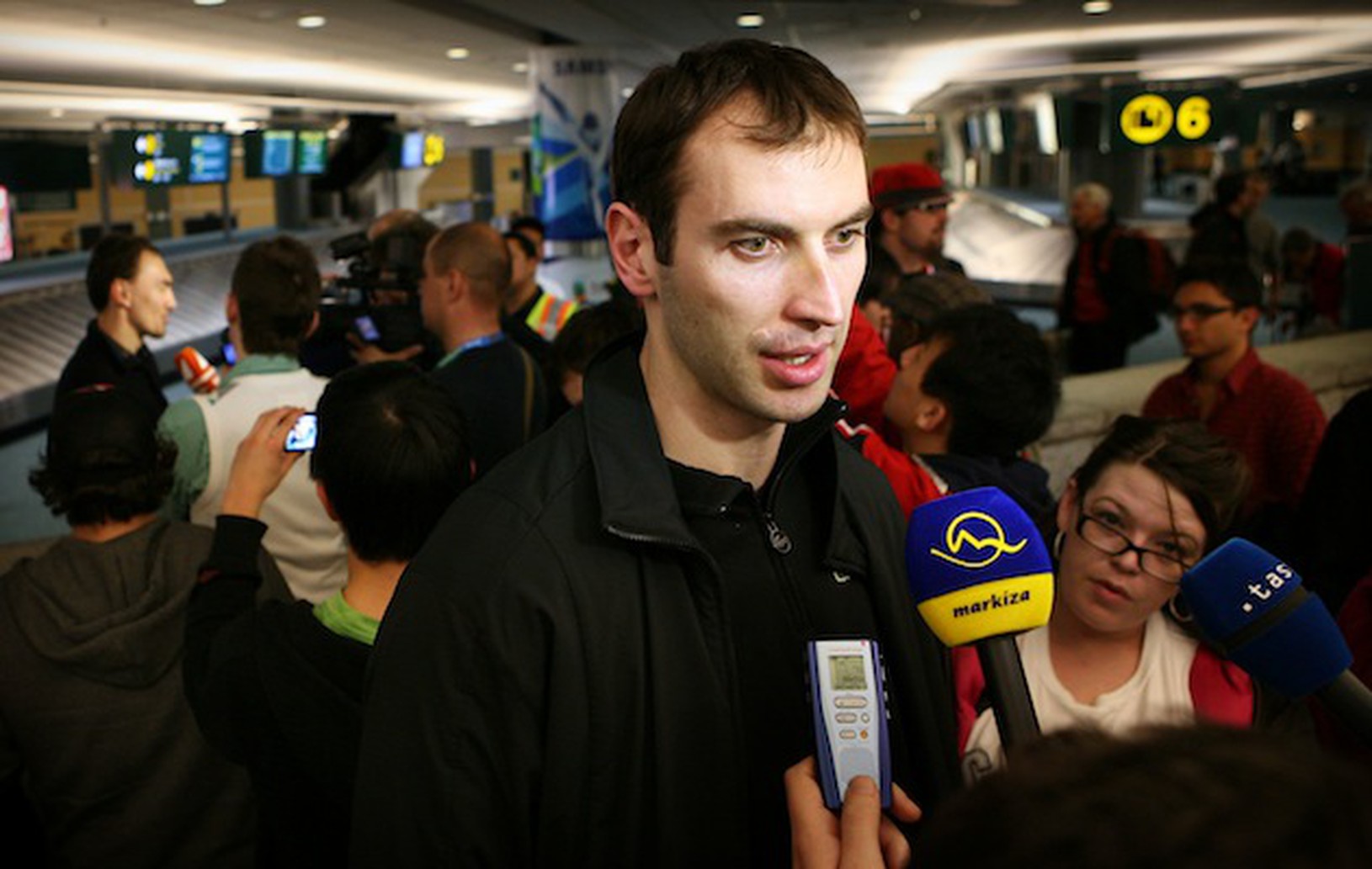 Zdeno Chára po príchode