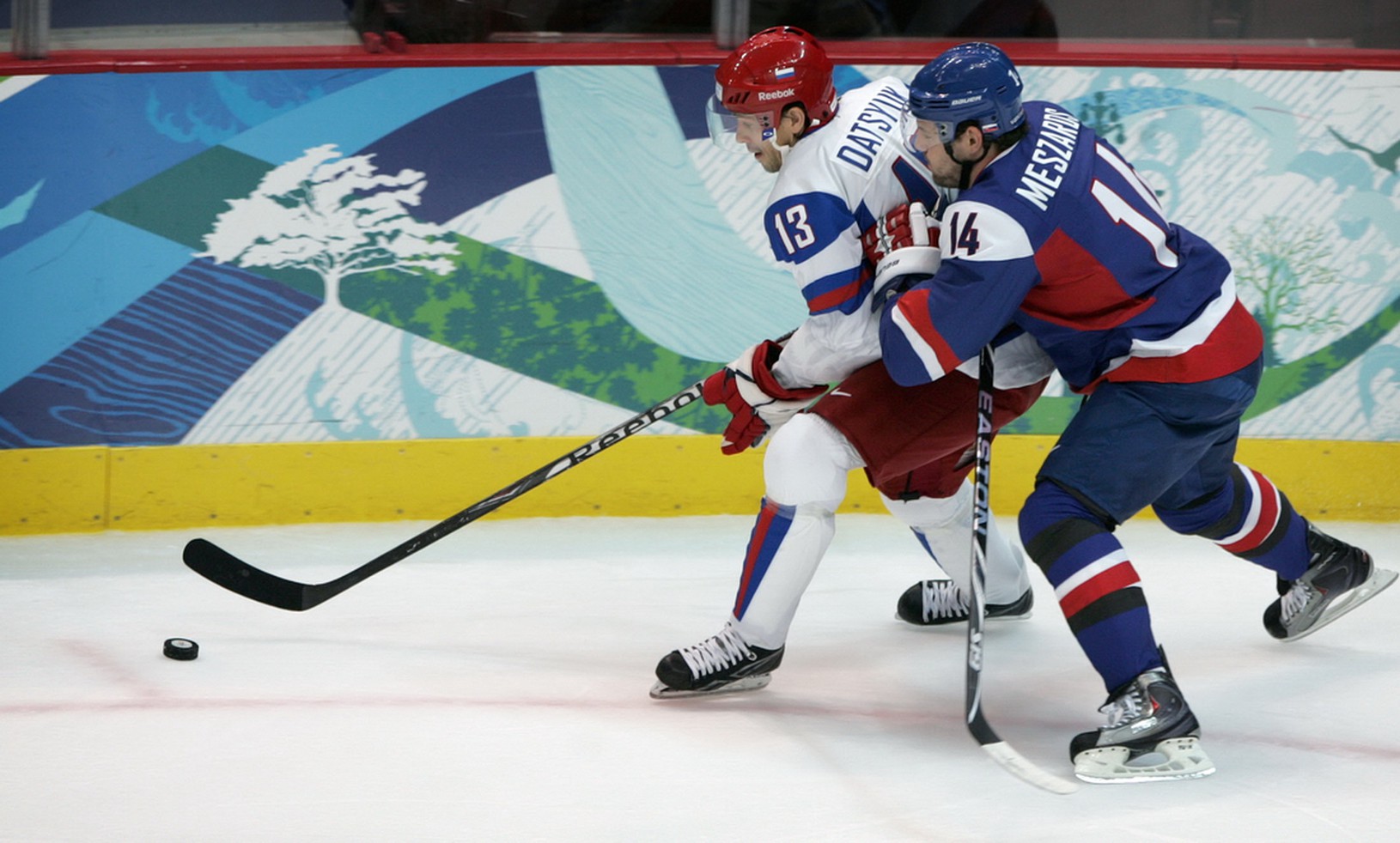 Pavel Datsyuk a Andrej