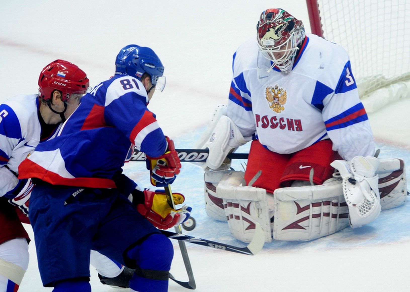 Iľja Bryzgalov, Marián Hossa