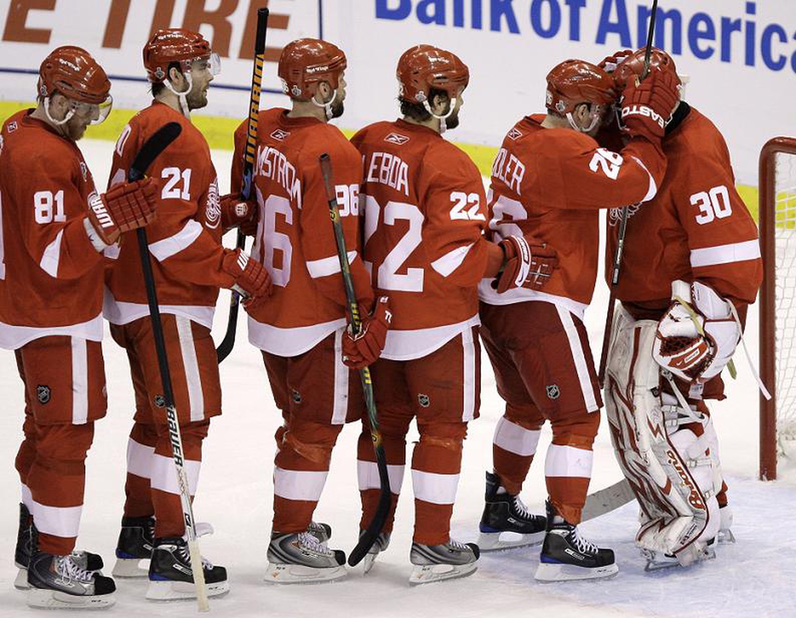 Detroit, finále, NHL