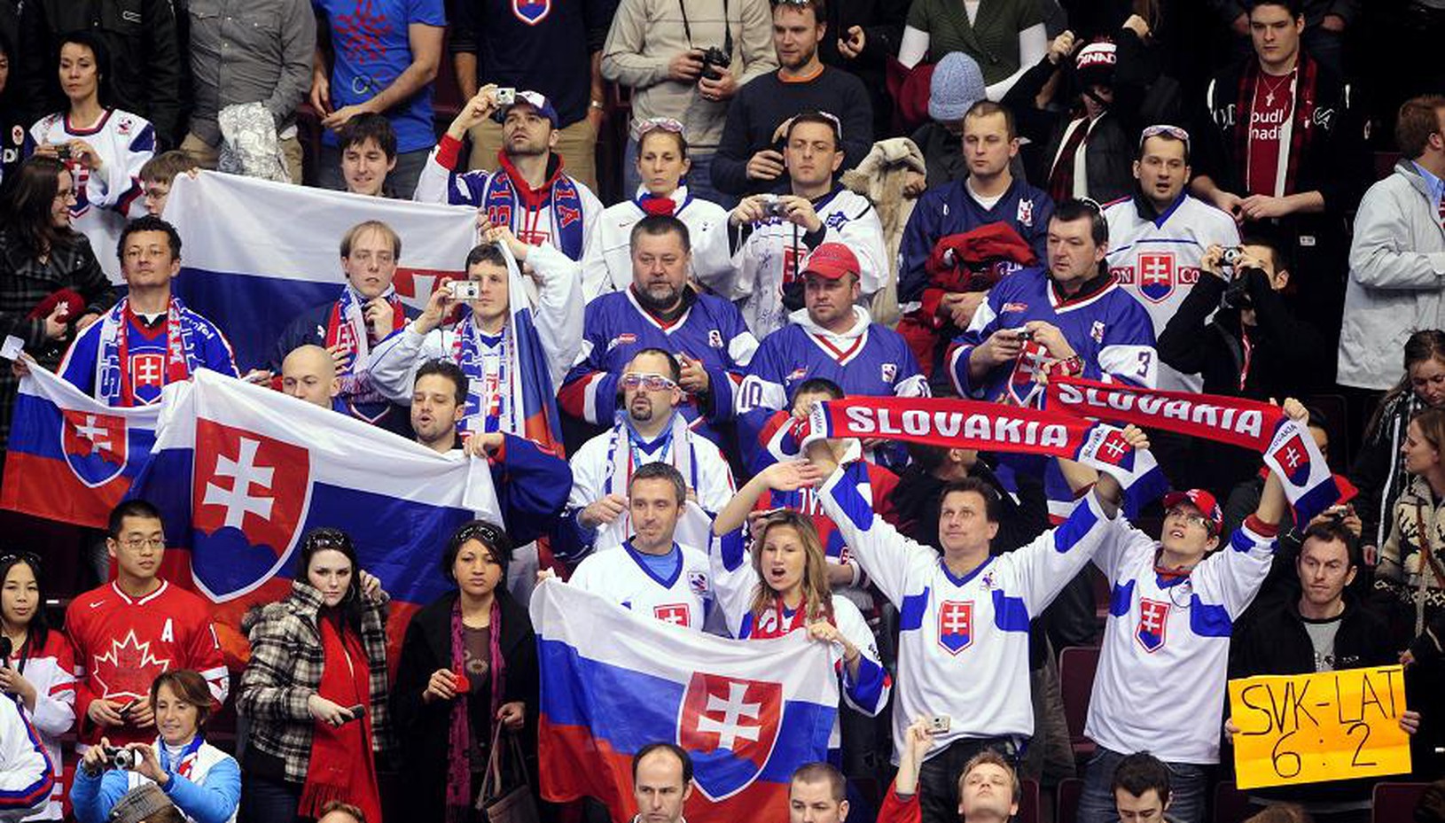 Slovenskí fanúšikovia