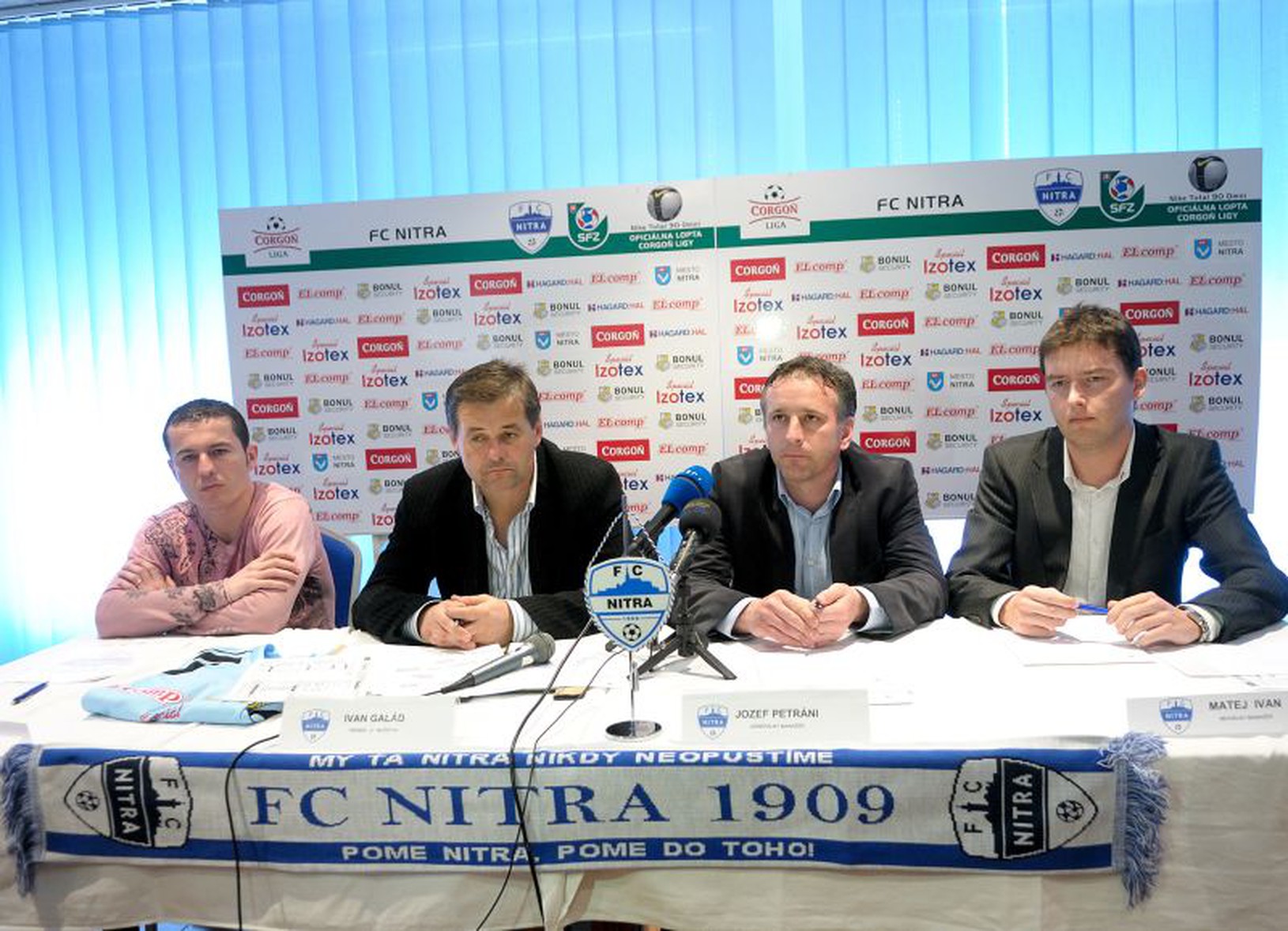 Tlačovka Nitry pred štartom