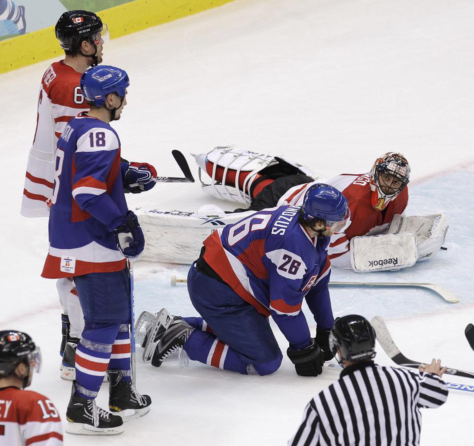 Roberto Luongo a Shea