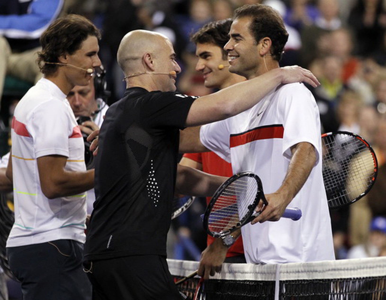 Pete Sampras, Andre Agassi,