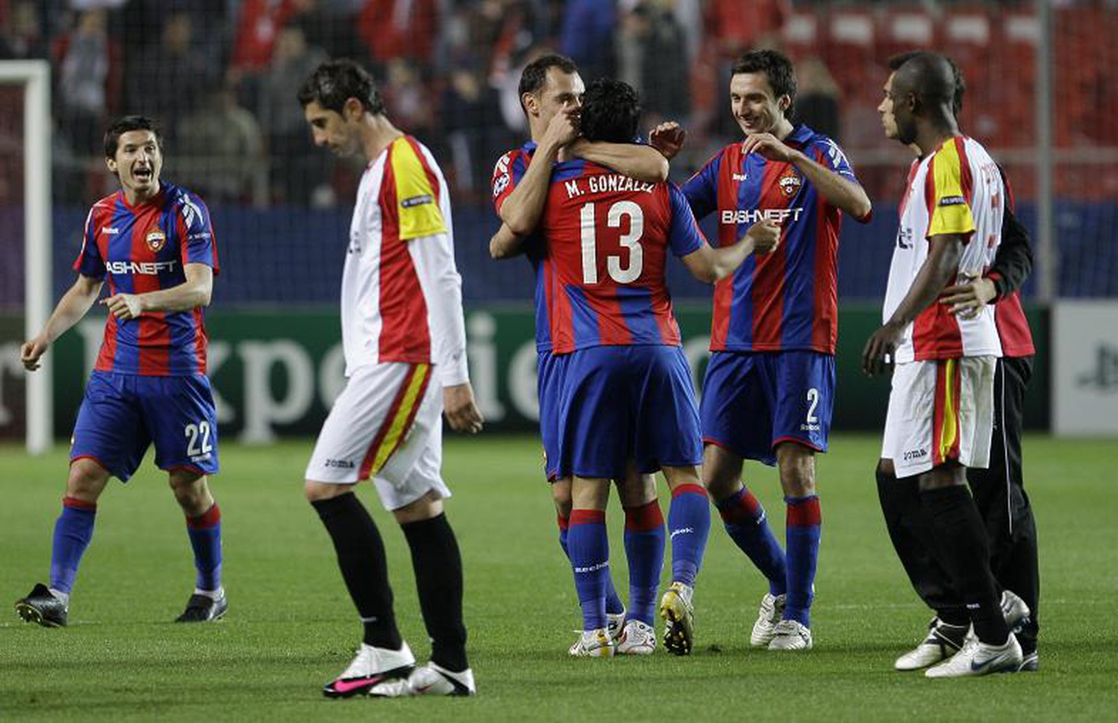 CSKA vyradila Sevillu, 16.3.2010