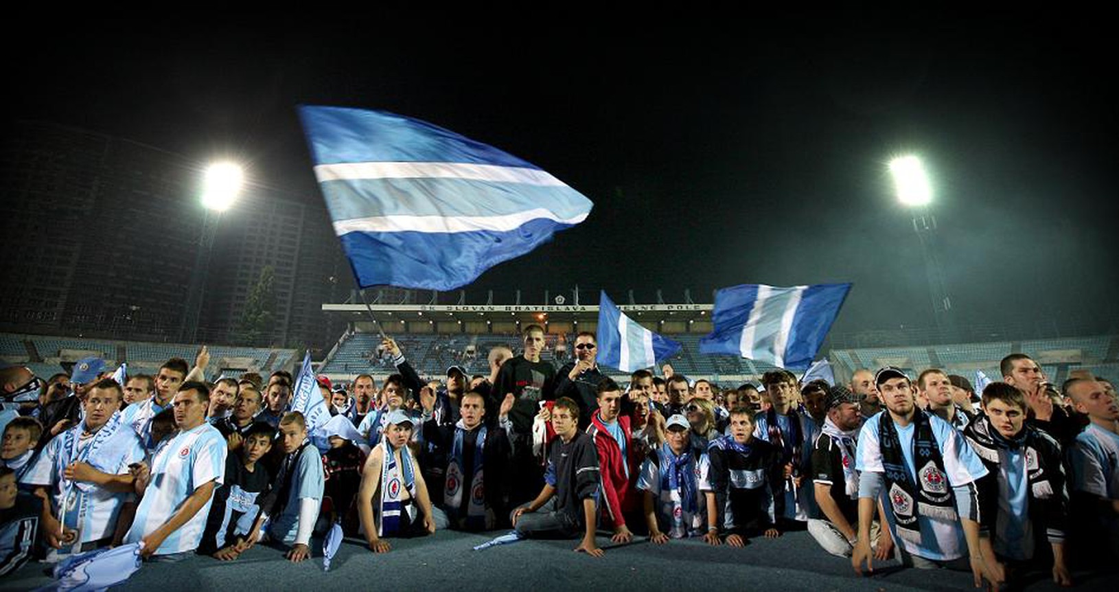 Slovan, fanúšikovia, oslavy, titul,