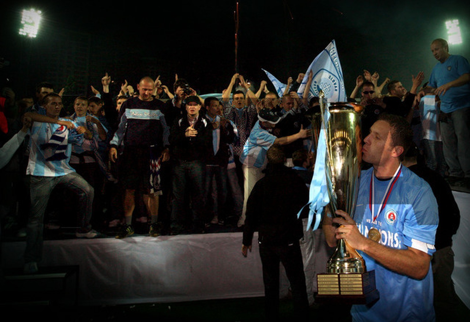 Slovan, hráči, oslavy, titul,