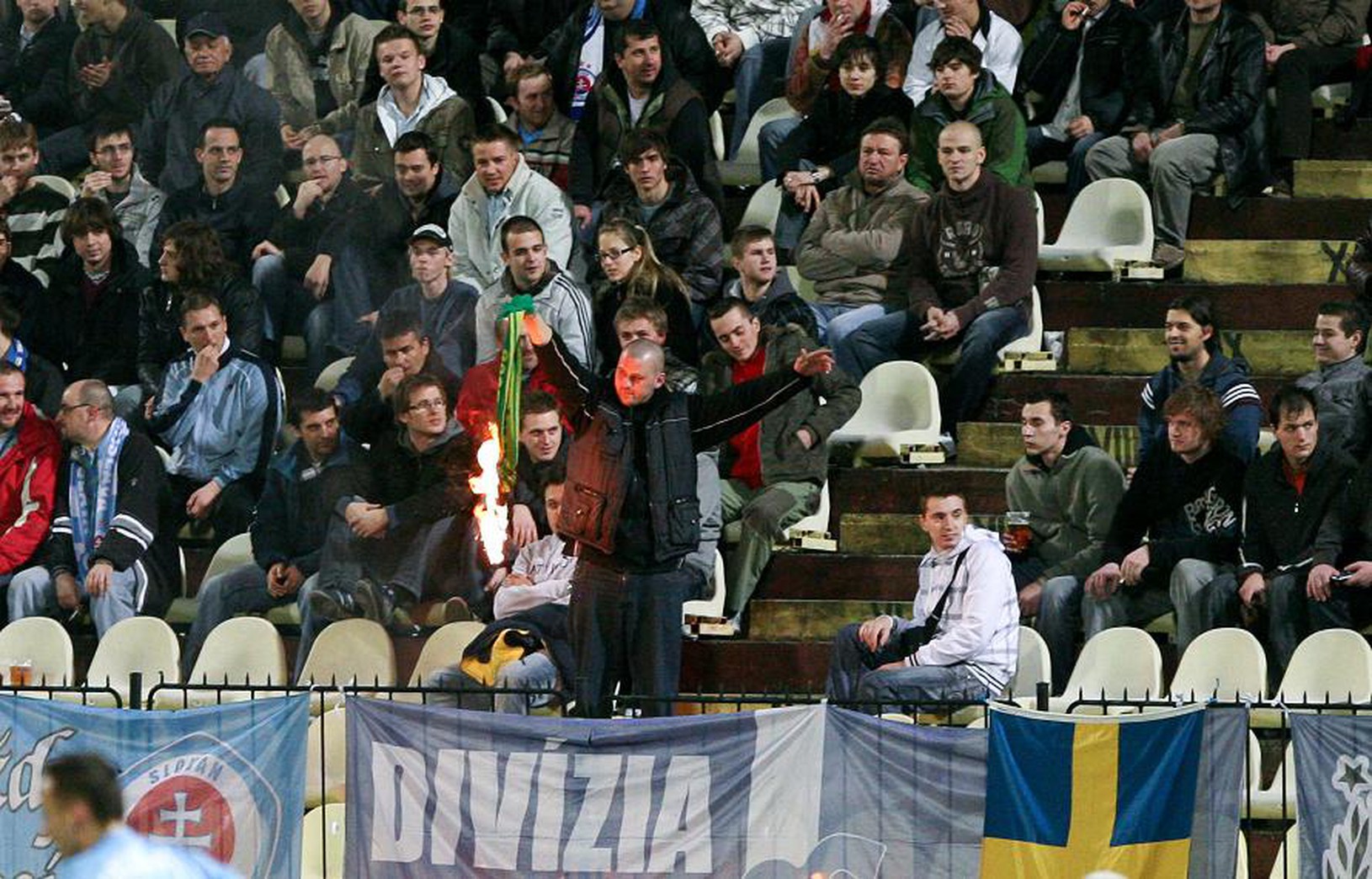 Slovanistickí fanušikovia pália žilinský