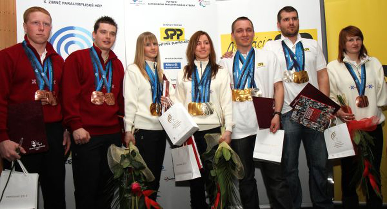 Slovenskí medailisti Martin Makovník,