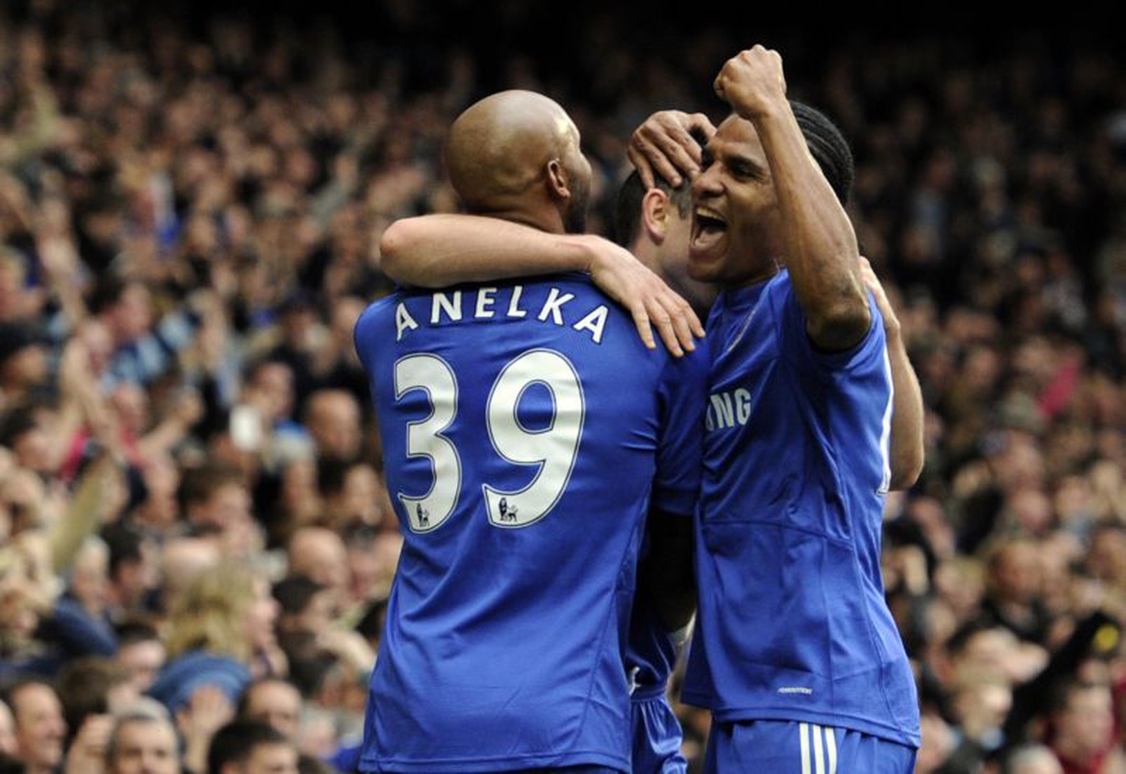Lampard, Anelka a Malouda