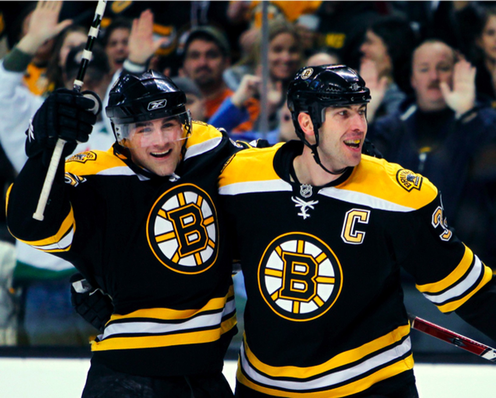 Zdeno Chára a Johnny