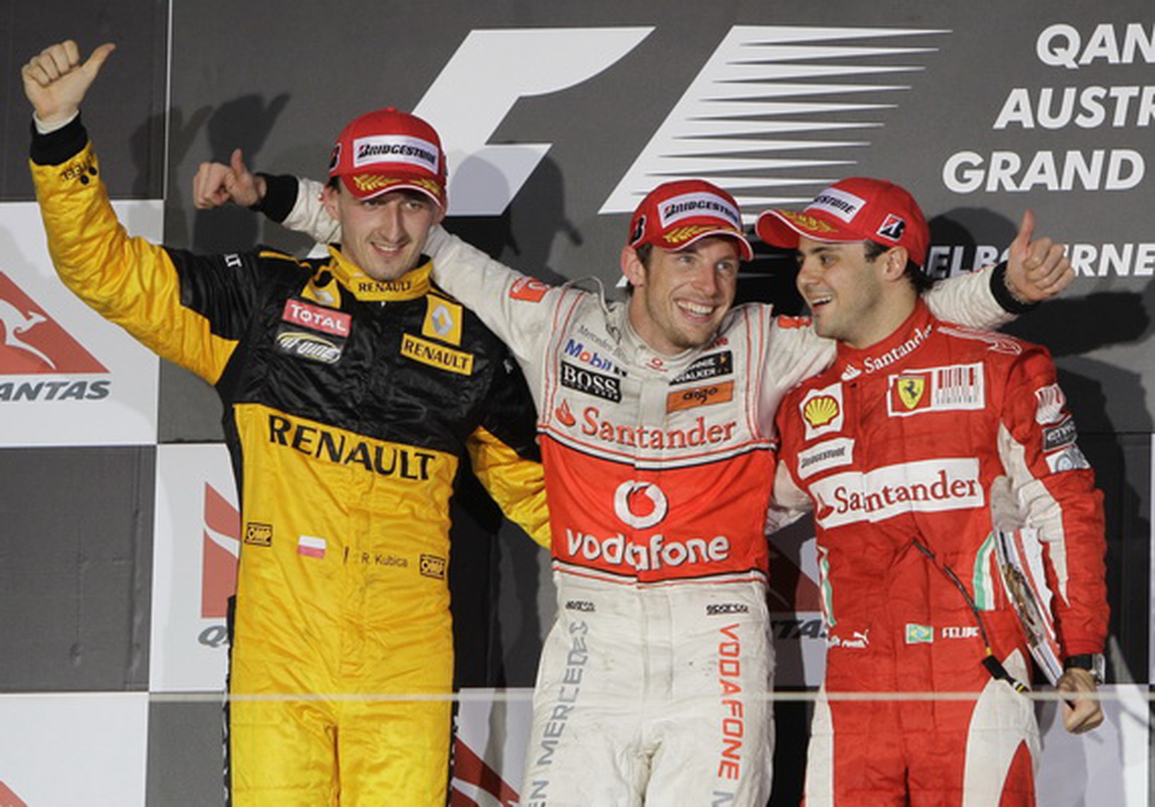 Robert Kubica, Jenson Button