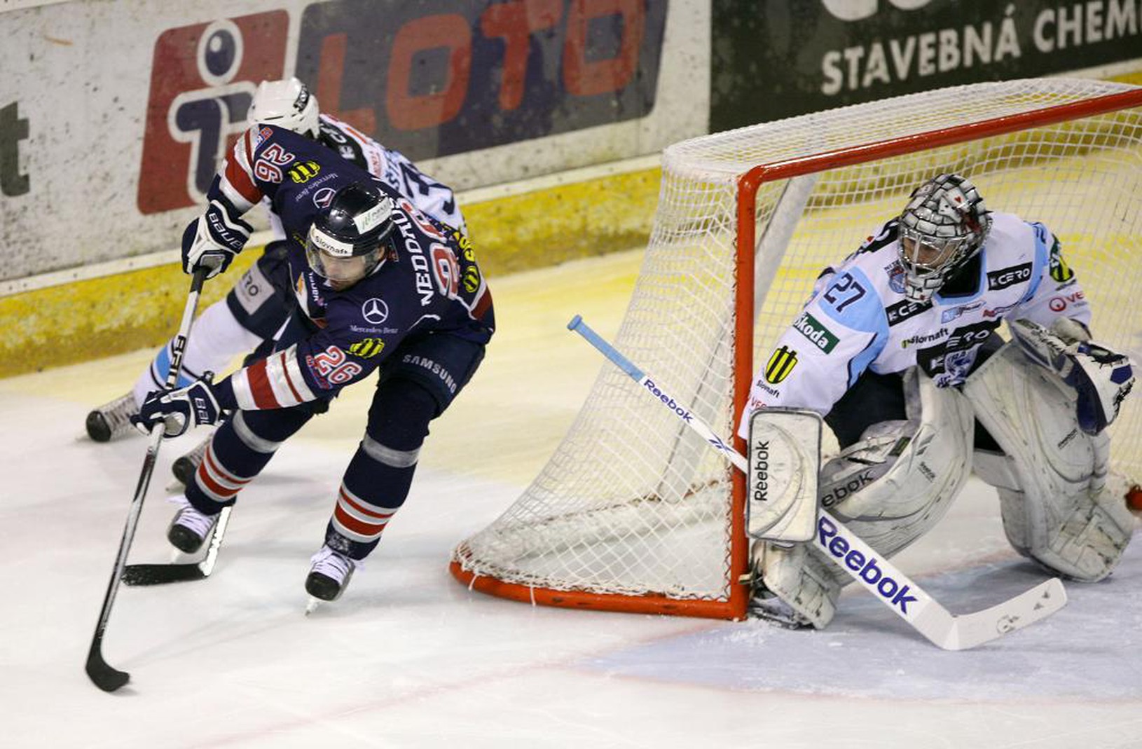 Andrej Nedorost a brankár