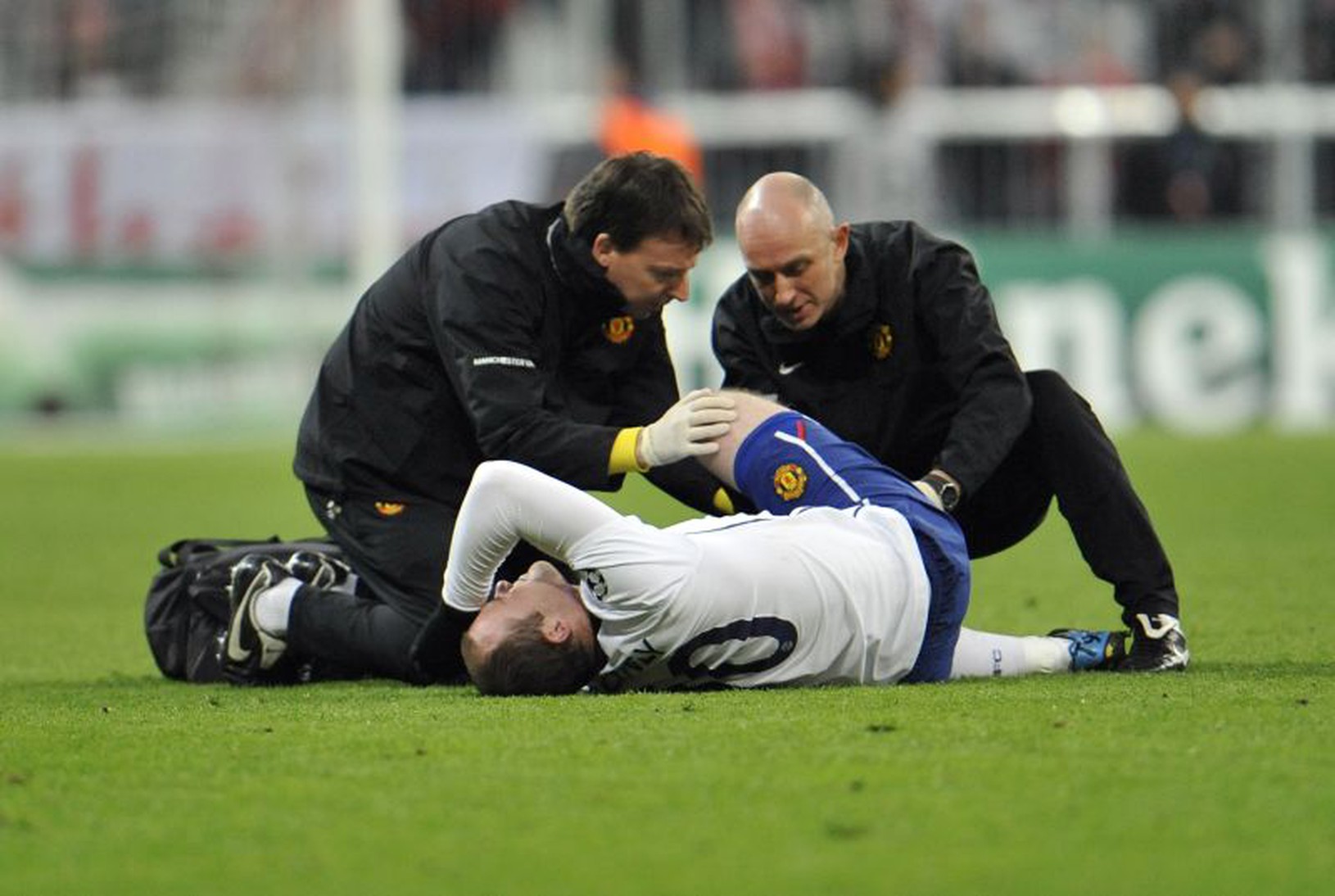 Ošetrovaný Wayne Rooney