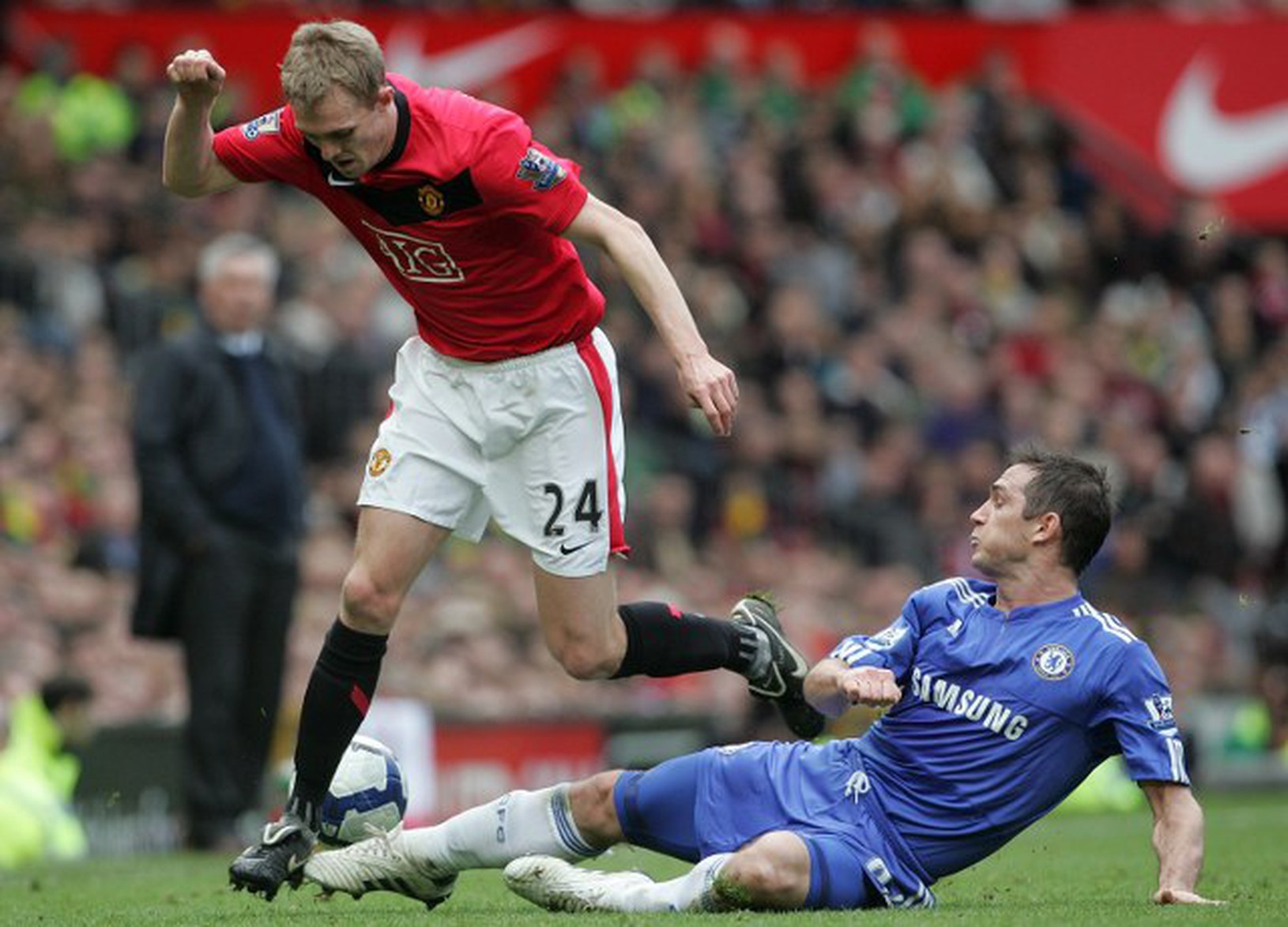 Darren Fletcher a Frank