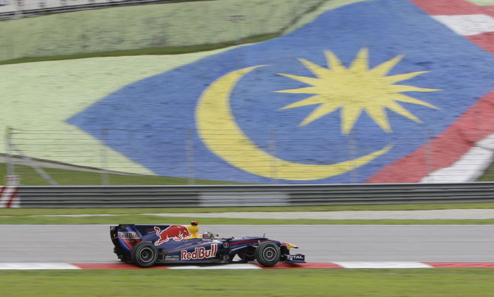 Sebastian Vettel na okruhu