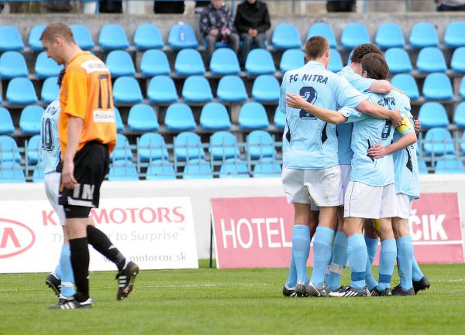 Radosť hráčov FC Nitra