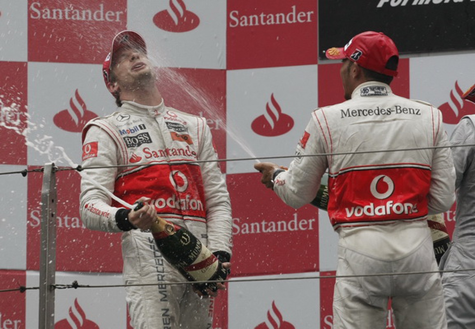 Jenson Button si užíva