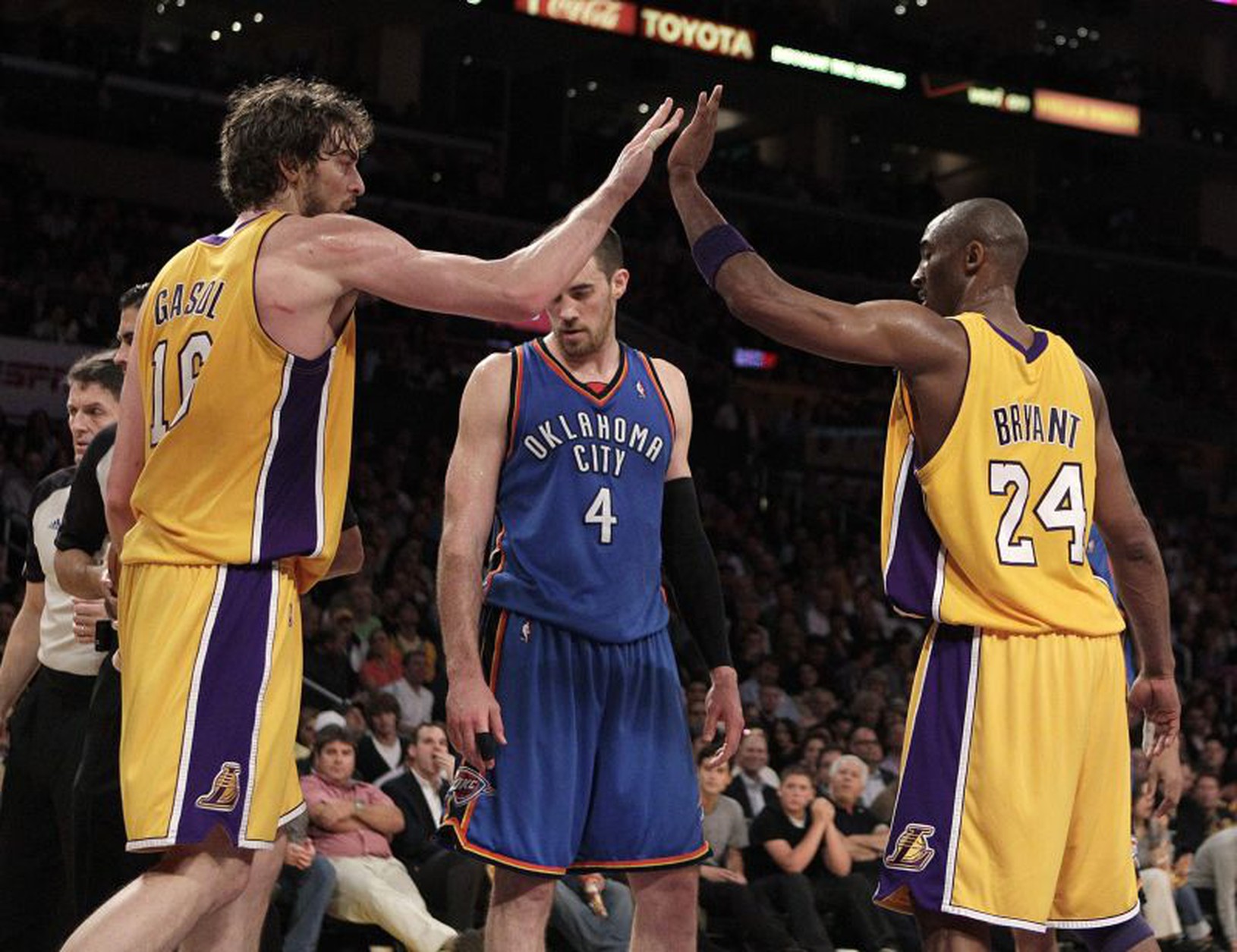 Pau Gasol a Kobe