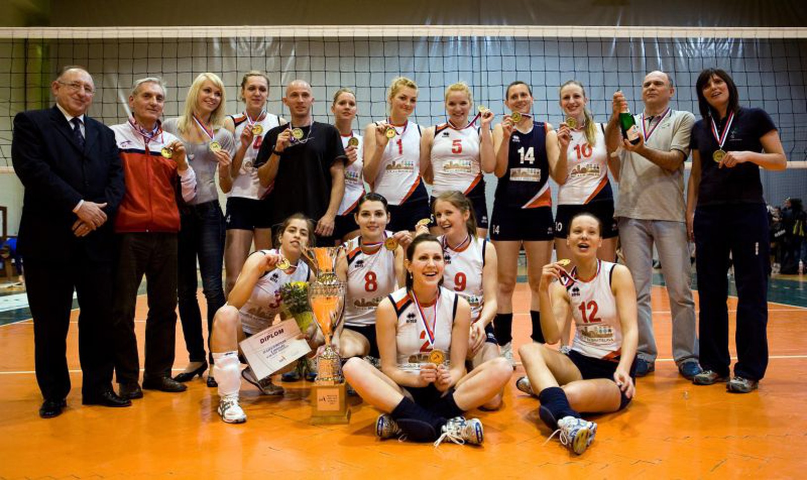 Volejbalistky Slávie UK Bratislava