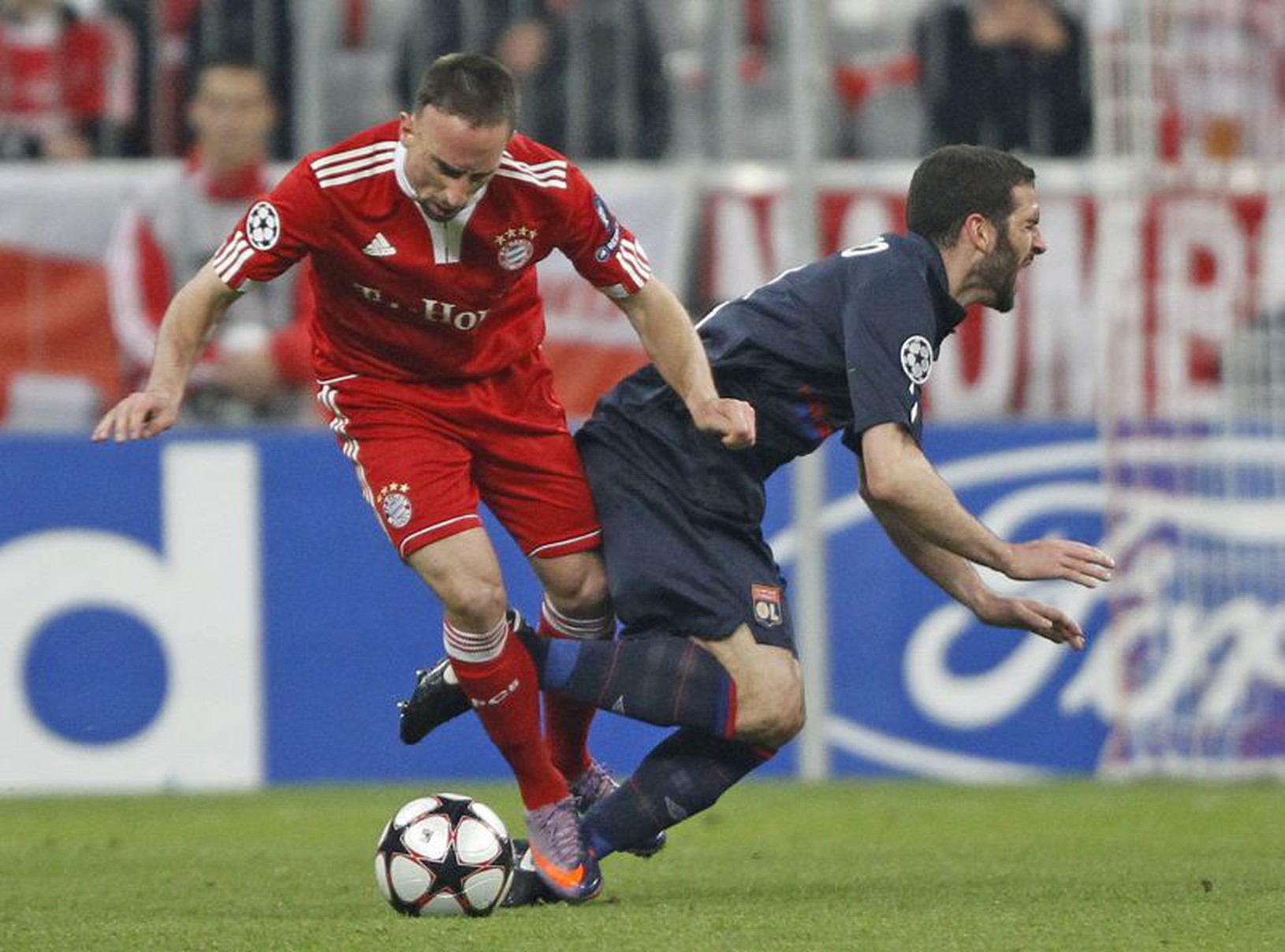Zákrok Francka Ribéryho, po