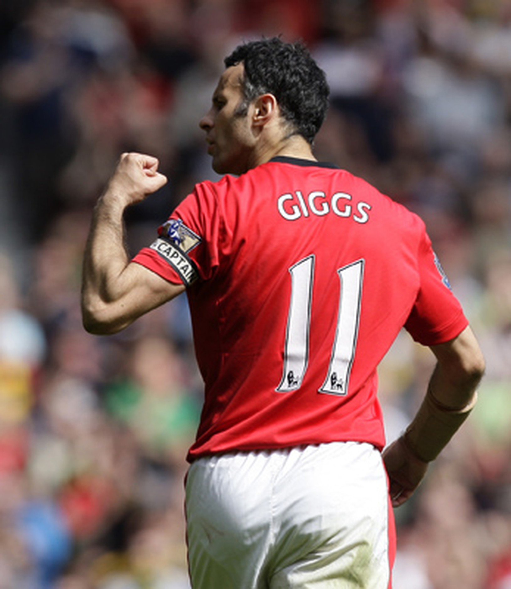 Ryan Giggs sa teší