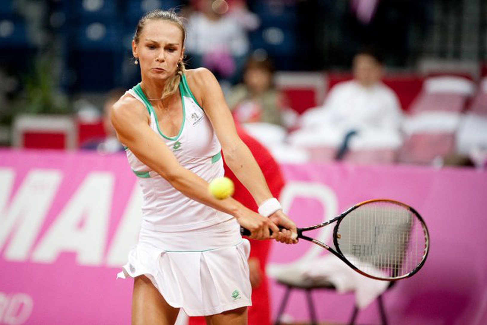 Magdaléna Rybáriková počas barážového