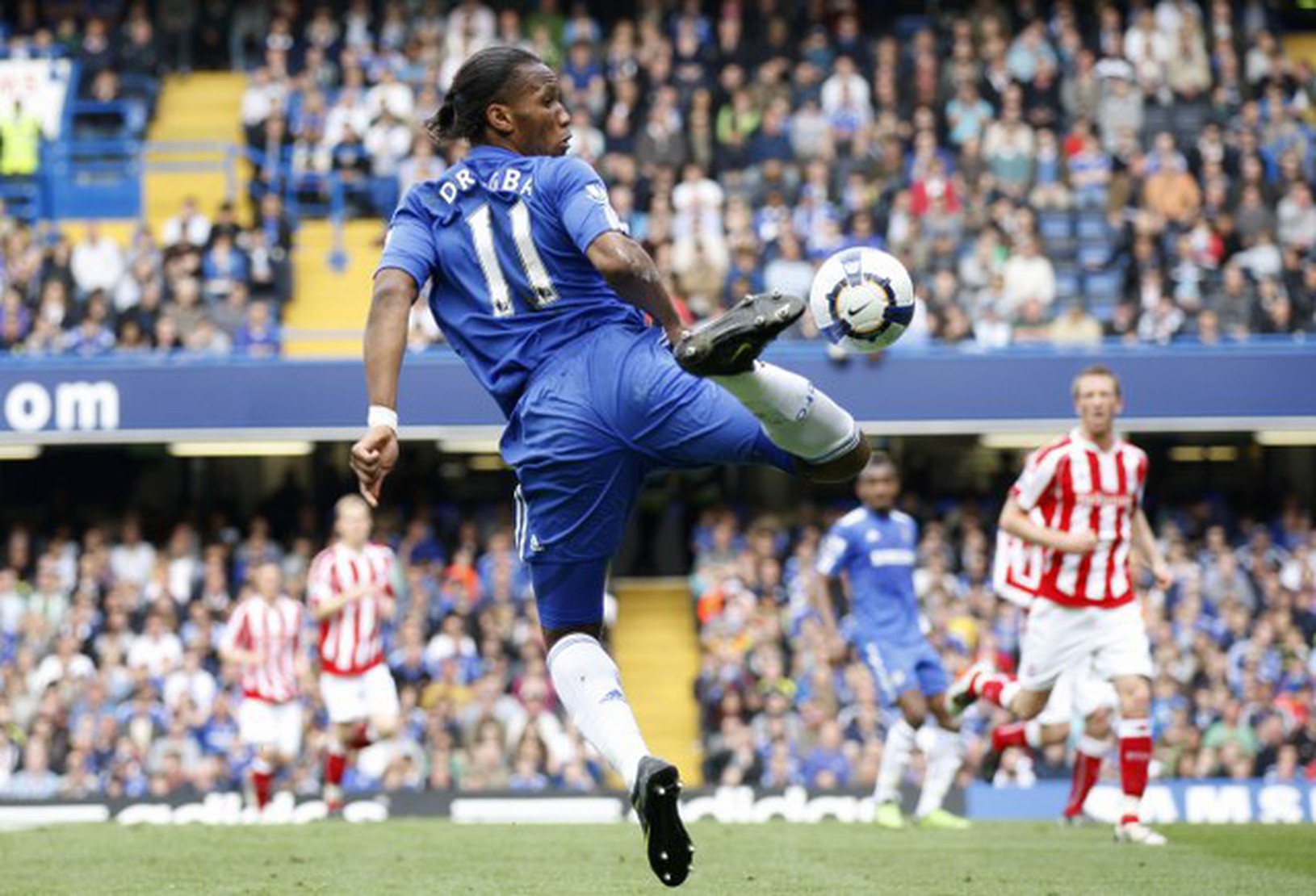 Didier Drogba s ukážkovým
