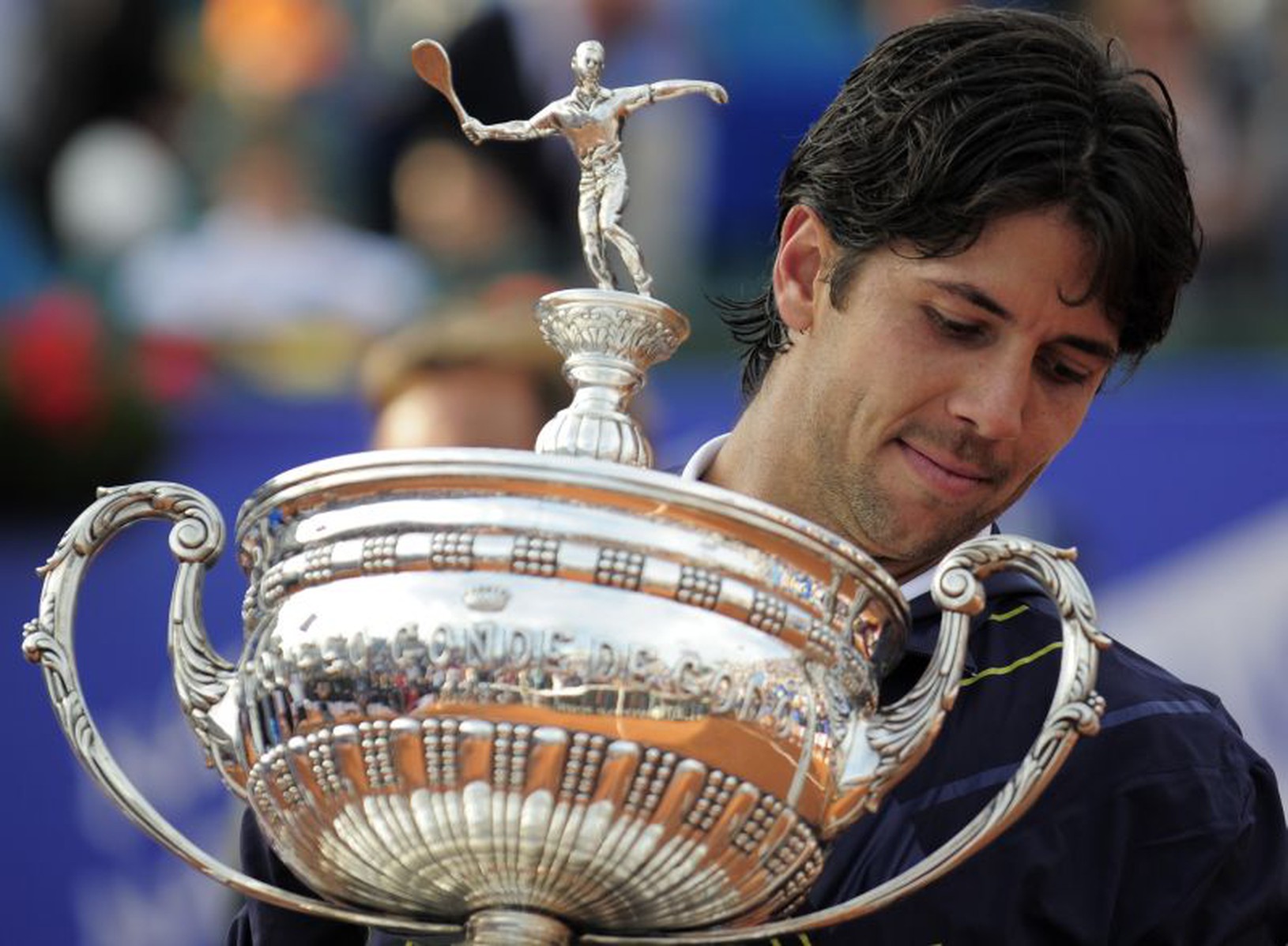 Fernando Verdasco s trofejou