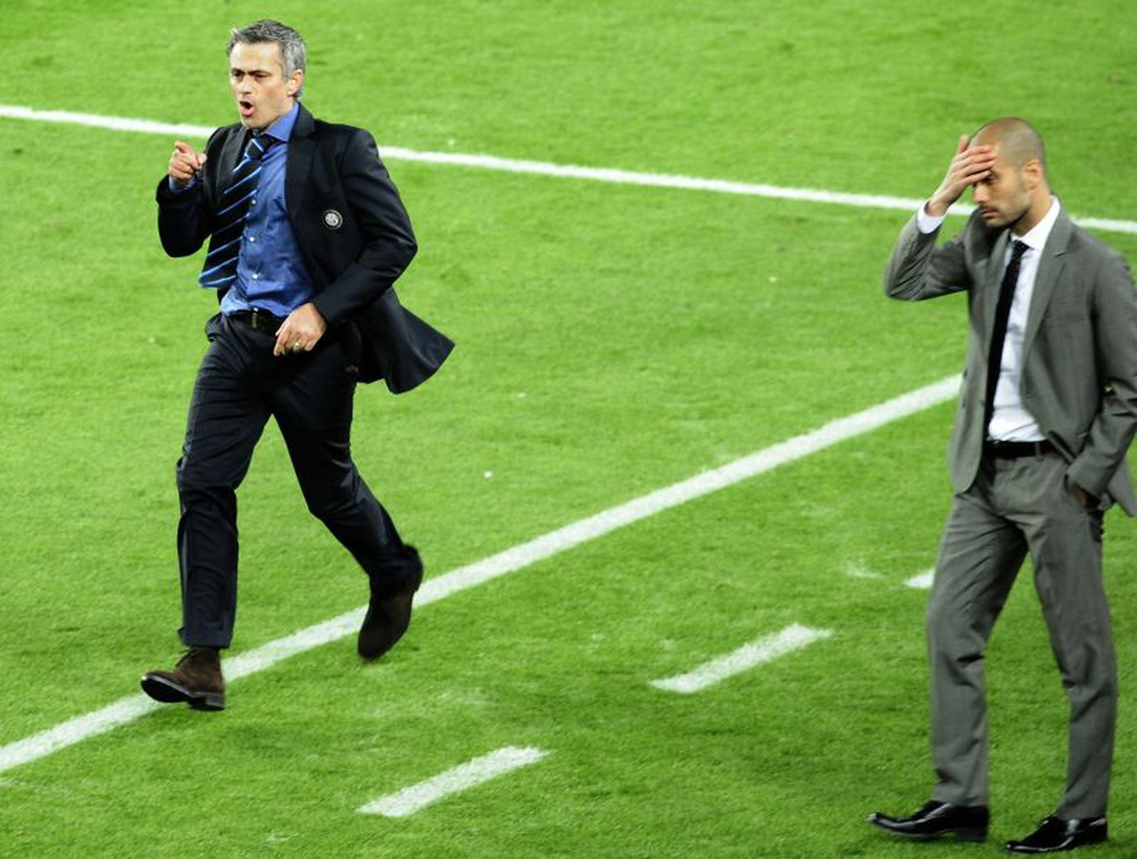 Mourinho a Guardiola