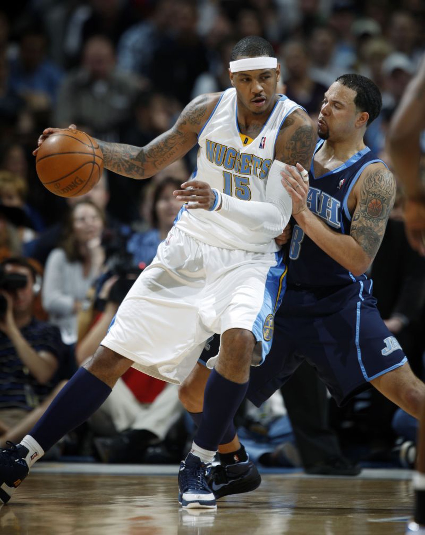 Carmelo Anthony a Deron