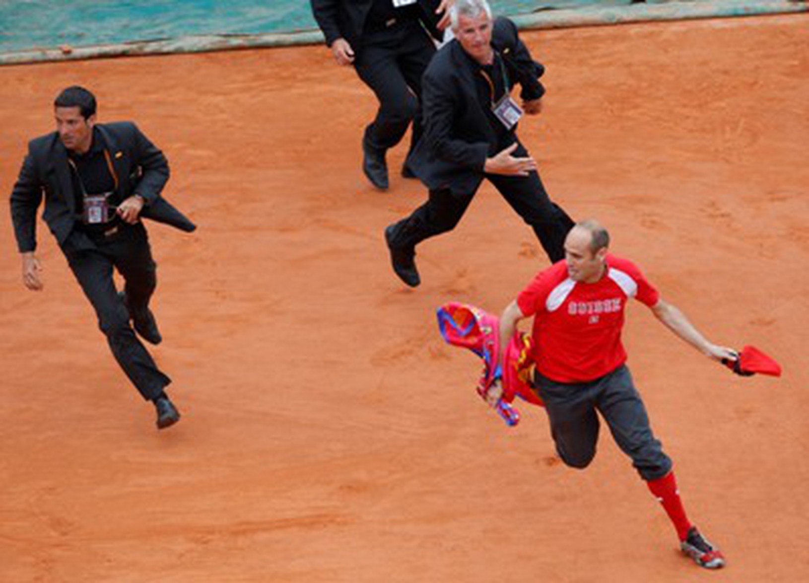 Roland Garros, incident, finále