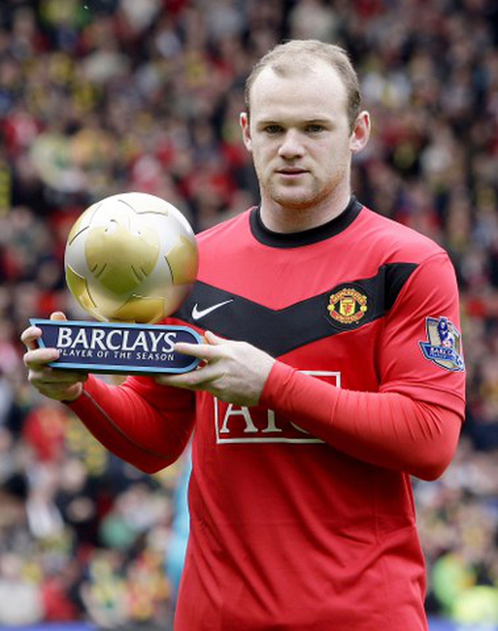 Wayne Rooney ocenený ako