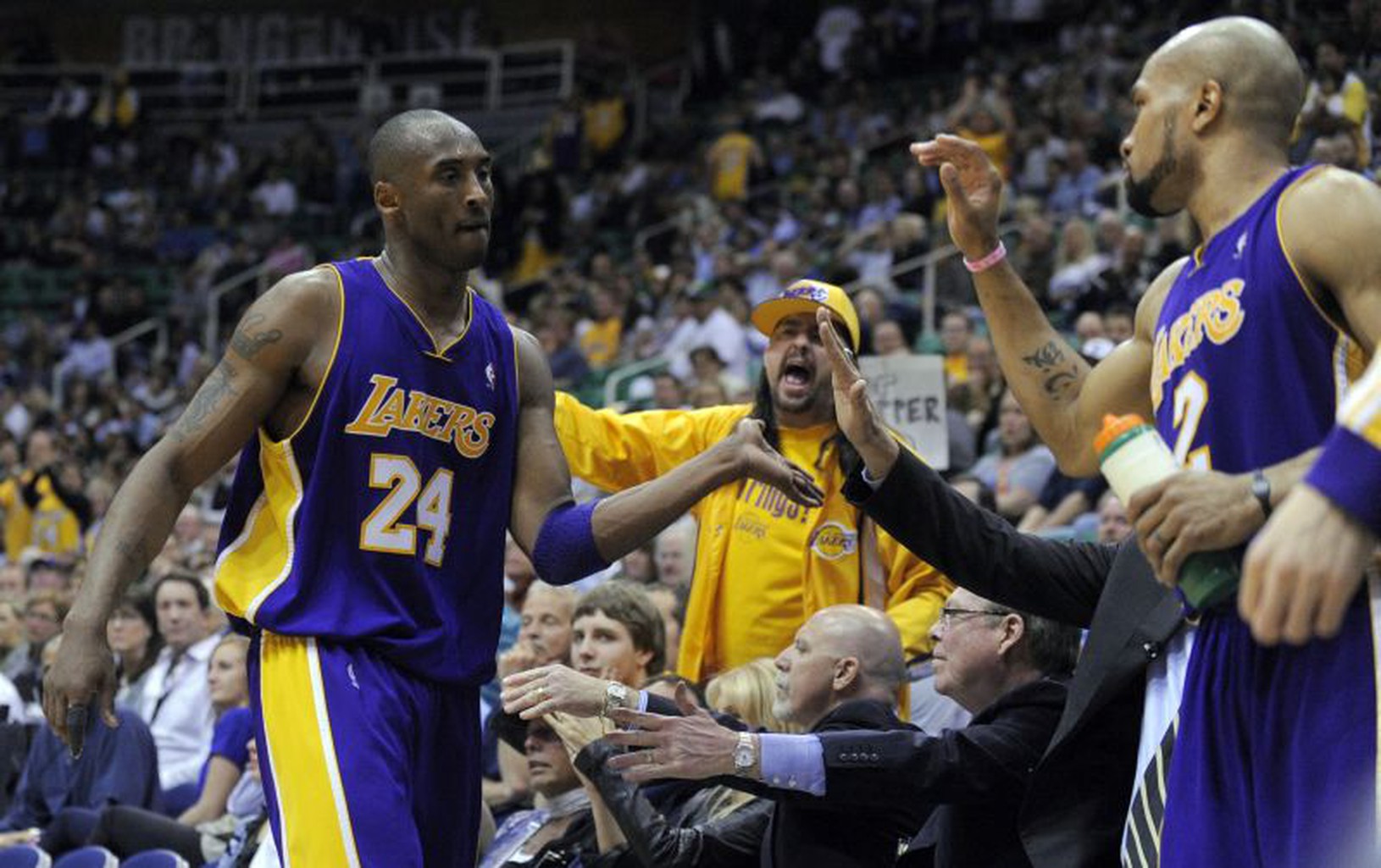 Kobe Bryant sa teší