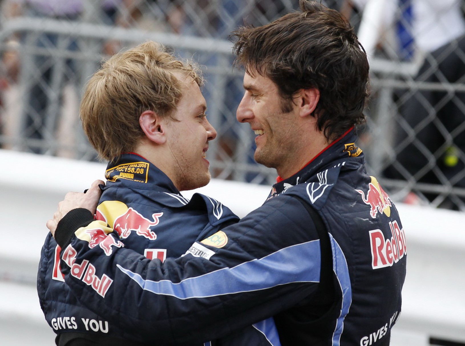 Mark Webber a Sebastian