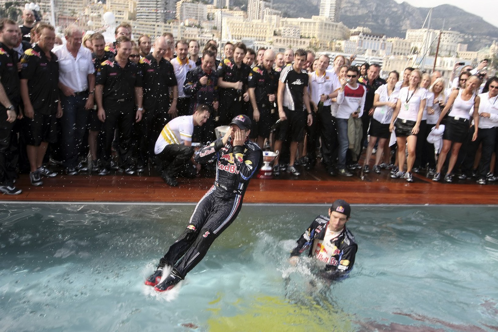 Mark Webber a Sebastian