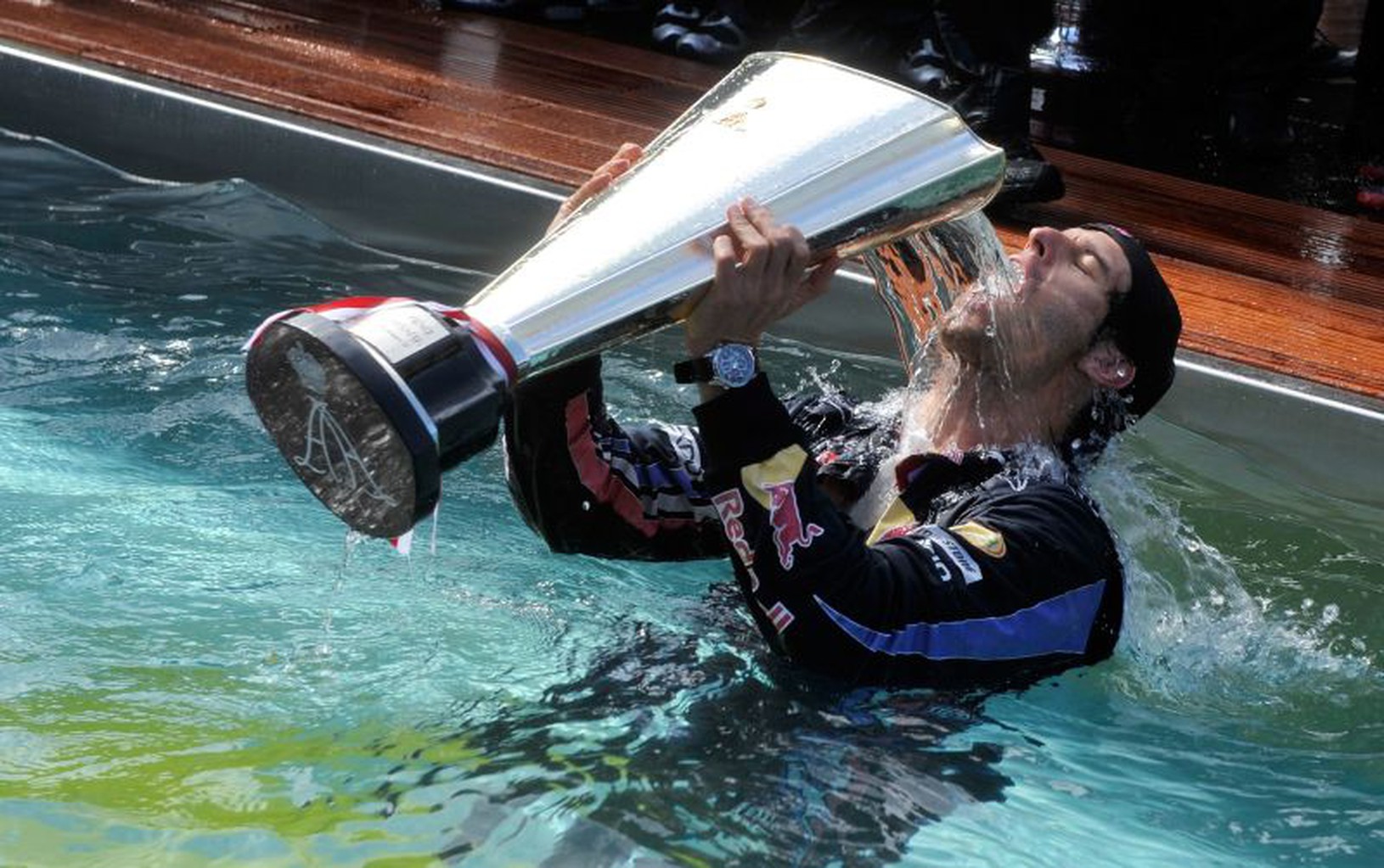 Mark Webber si užíval