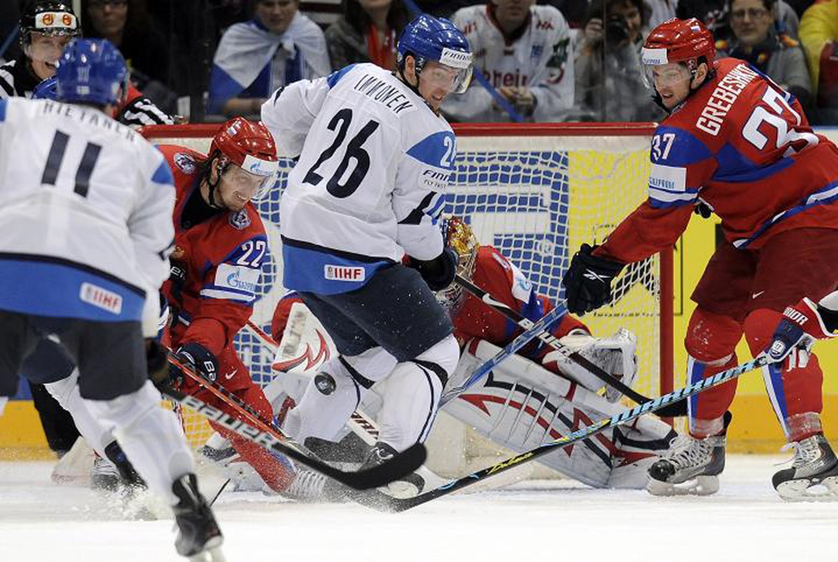 Jarkko Immonen pred bránkou