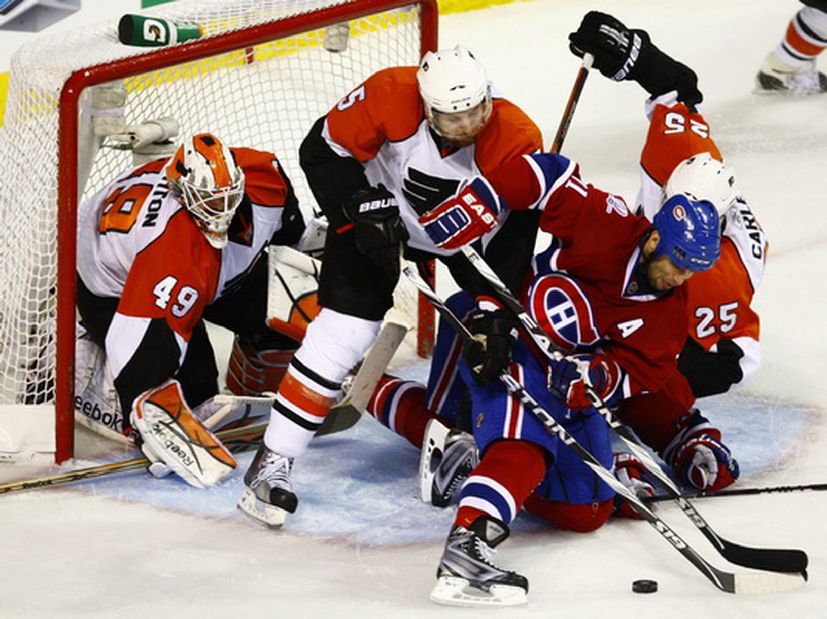 Scott Gomez, Matt Carle