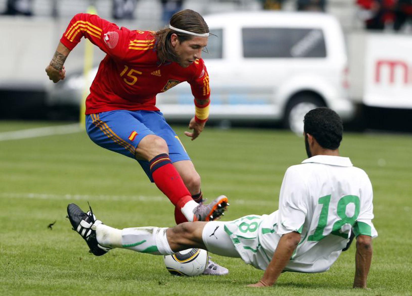 Sergio Ramos v súboji