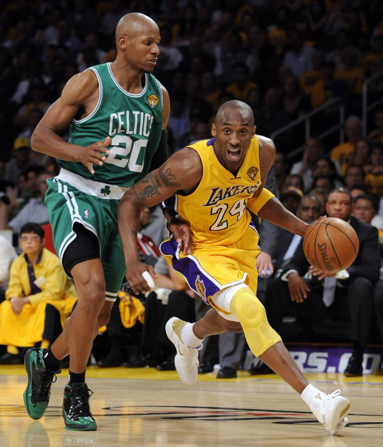 Ray Allen a Kobe