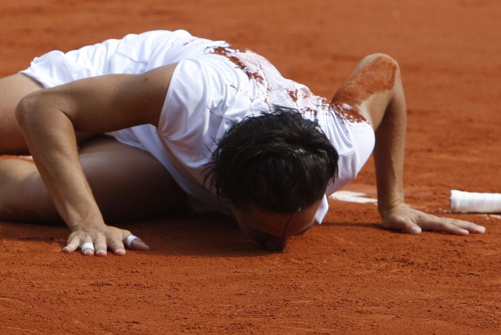 Francesca Schiavoneová bozkáva antuku