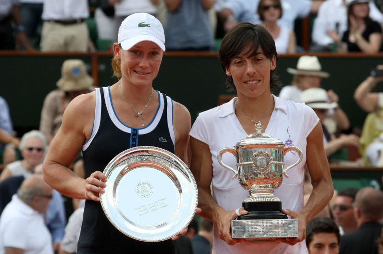 Finalistky Roland Garros