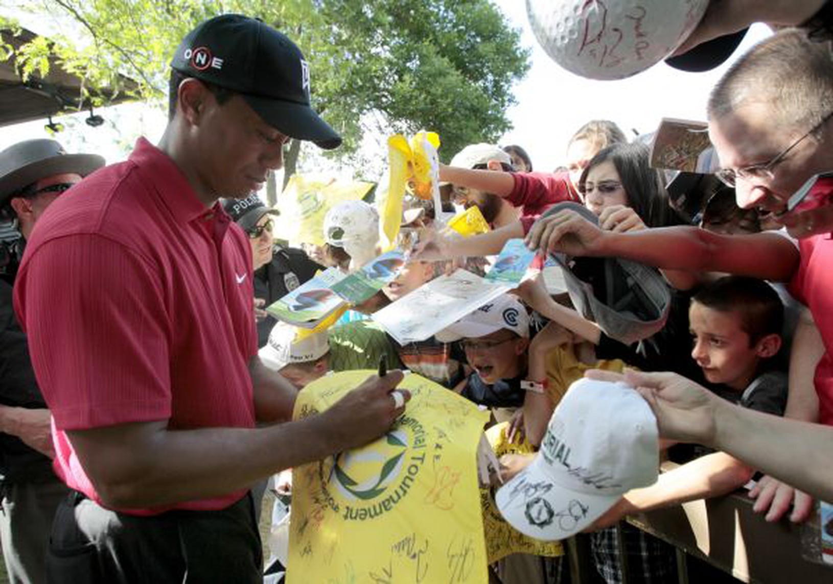 Tiger Woods na turnaji