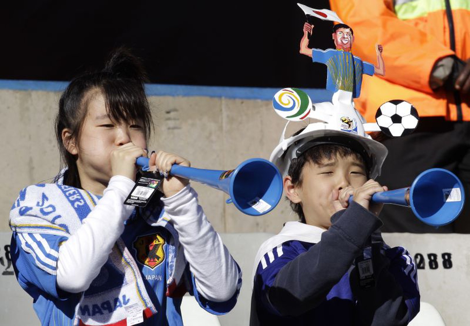 Mladí fanúšikovia Japonska