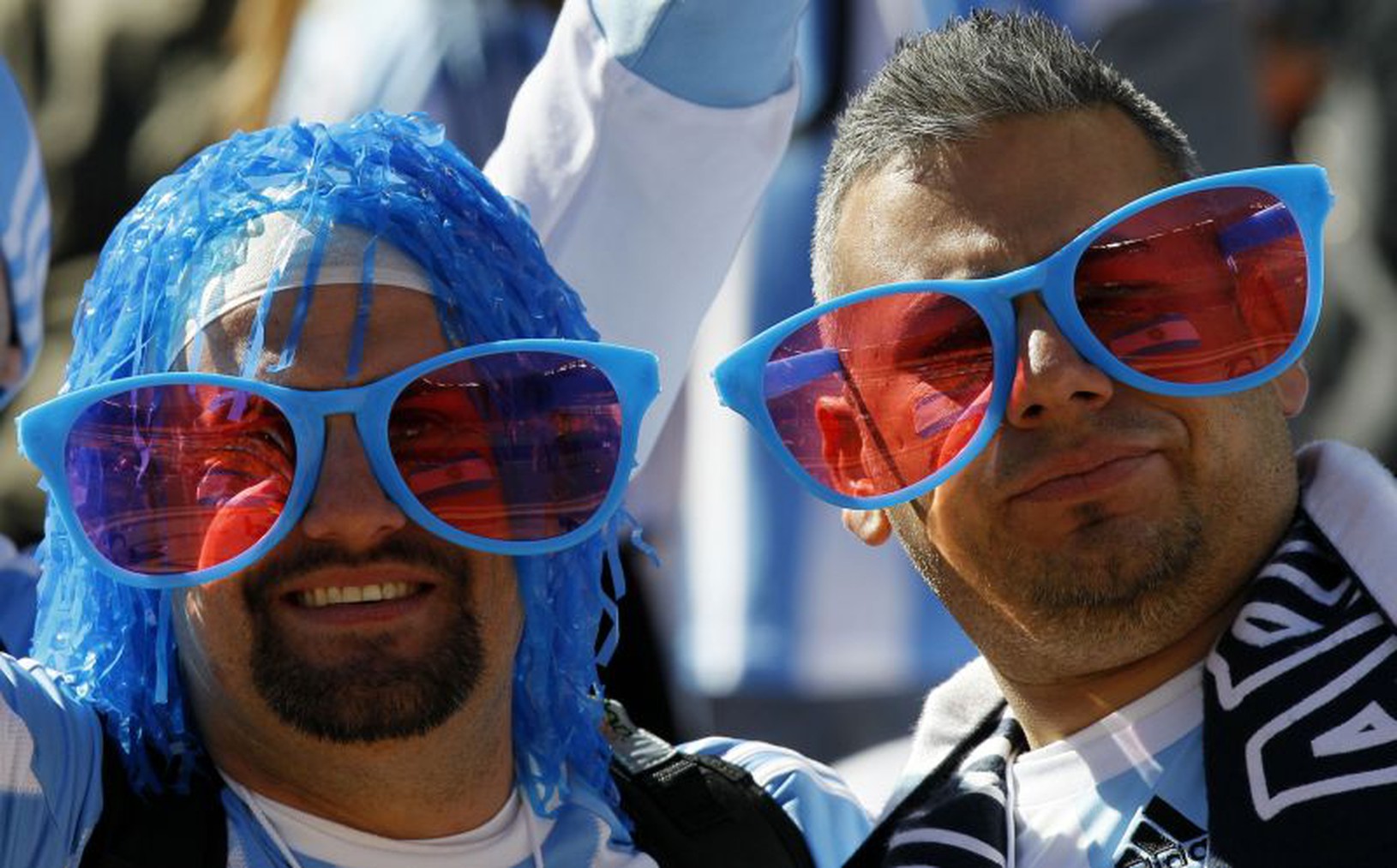 Fanúšikovia Argentíny na štadióne