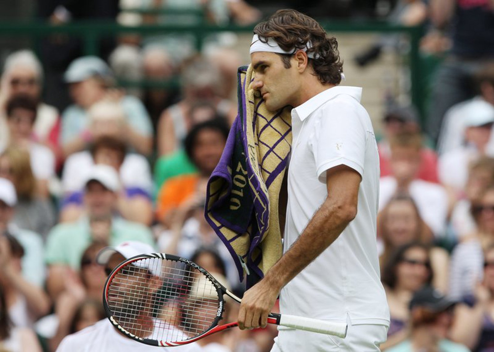 Roger Federer vstal z